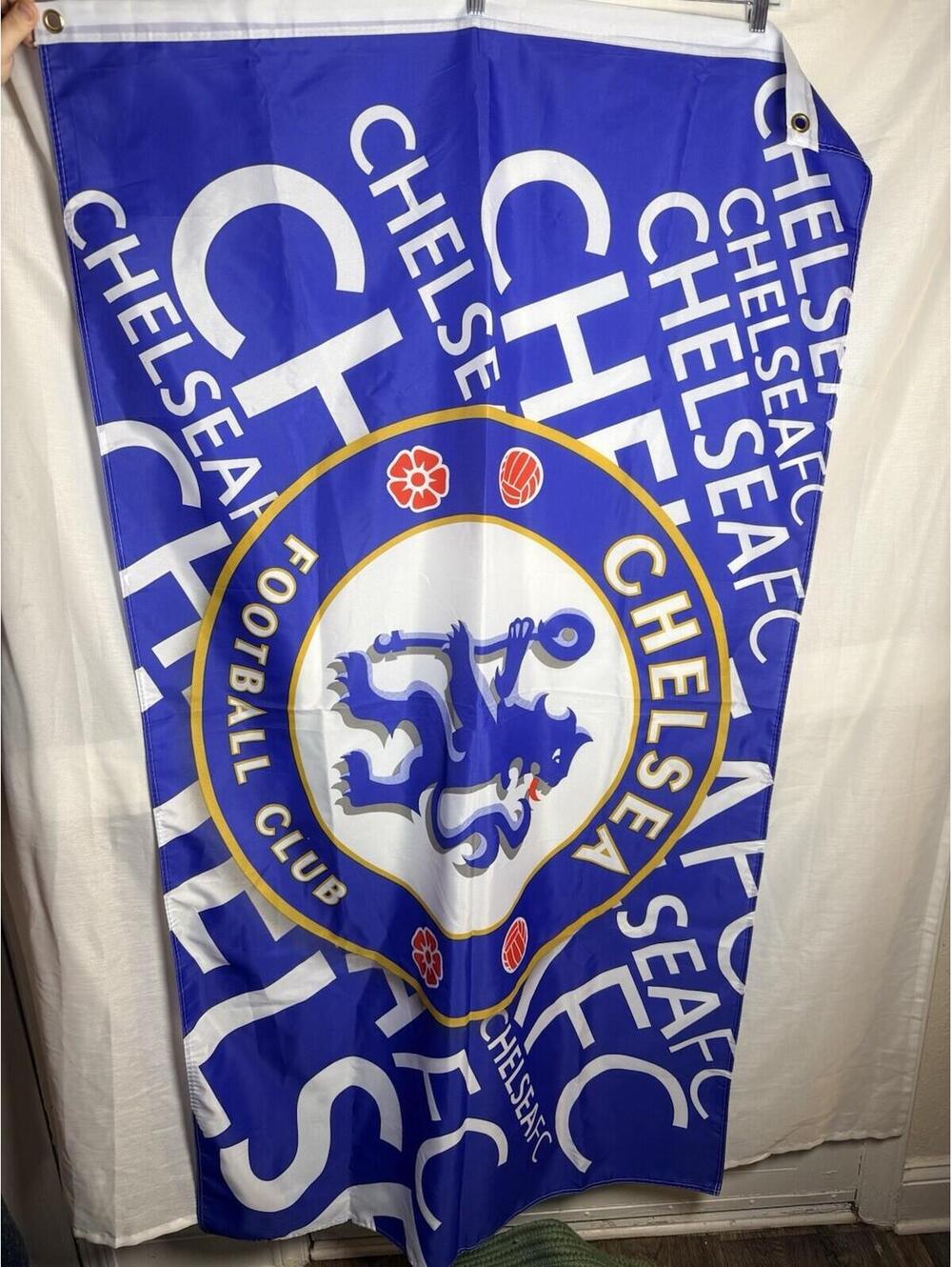 Chelsea FC 3x5 Ft Flag The Blues Polyester Banner